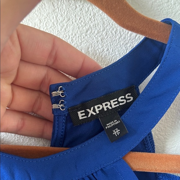 Express Royal Blue Tank Top - Picture 2 of 3
